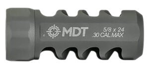 Mdt Sporting Goods Inc 109154RTI Hunt Brake  Black Titanium 5/8"x24 Threads 30Cal