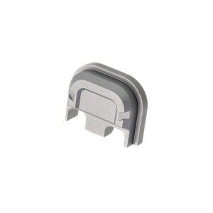 Tyrant CNC TDG5SPGREY Slide Cover Plate  Chevron Design Glock Gen5 Grey Aluminum