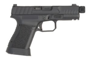 TriStar 85780 Apoc Pro 9mm Luger 15+1 4.50" Black Threaded Barrel, Black Steel Optic Ready/Serrated Slide, Black Polymer Frame w/Picatinny Rail, Interchangeable Backstrap Grip