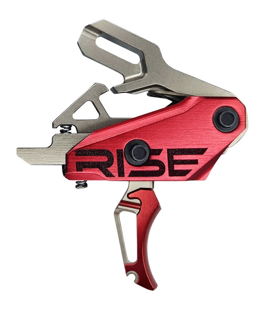 RISE T35-SR REV 535 SLIDE/SNAP AR TRIG SLV/RED RISE T35-SR REV 535 SLIDE/SNAP AR TRIG SLV/RED
