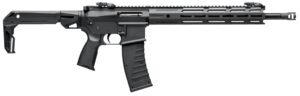 Kriss USA DM22C26BL25 DMK22C  22 LR 25+1 16.50″ Black Threaded Barrel, Receiver w/Picatinny Rail, M-LOK Handguard, Black Adjustable Stock, Black Polymer Grip