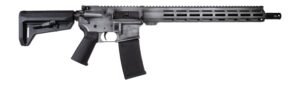 Shark Coast Tactical 300-065-1000-04 Liberty Or Death 5.56 NATO 30+1 16″ Black Melonite Threaded Barrel, Aluminum Receiver w/Picatinny Rail, M-LOK Handguard, Magpul MOE SL Black Polymer Stock, Magpul