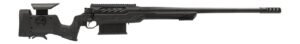 Cadex Inc CDXBMGQUA5029HI20I1J5N BMG Quake  50 BMG 3+1 29" Black DLC Match Grade Threaded Barrel, Black Cerakote Receiver w/Picatinny Rail, Adj Cheek Piece & LOP Black Polymer Stock