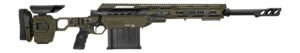 Cadex Inc CDX50DUAL50206BR20I2J5 CDX-50 Tremor 50 BMG 5+1 20.60" Black DLC Match Grade Threaded Barrel, Black DLC Aluminum Receiver w/Picatinny Rail, Adjustable Folding OD Green Stock, Black Polymer G