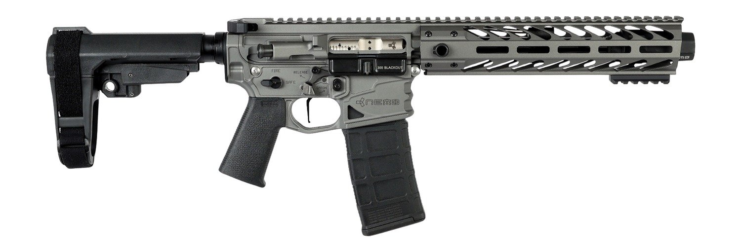 Nemo Arms BL-300-8P Battle-Light 300 Blackout 30+1 8″ Black Threaded Barrel, Tungsten Anodized Aluminum Receiver w/Picatinny Rail, M-LOK Handguard, Black Polymer SB Tactical SBA3 Brace, Magpul MOE Gr Nemo Arms BL-300-8P Battle-Light 300 Blackout 30+1 8″ Black Threaded Barrel, Tungsten Anodized Aluminum Receiver w/Picatinny Rail, M-LOK Handguard, Black Polymer SB Tactical SBA3 Brace, Magpul MOE Gr