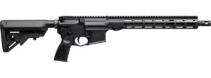 Maxim Defense  MD15 Duty 5.56 NATO 16″ Black Nitride Threaded Barrel, Black Anodized Aluminum Receiver w/Picatinny Rail, M-LOK Handguard, B5 Bravo Black Polymer Stock, Black Polymer Grip