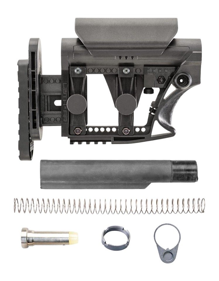 LUTH-AR MBA-3K308M MBA-3 BLACK STOCK ASSY 308 KIT LUTH-AR MBA-3K308M MBA-3 BLACK STOCK ASSY 308 KIT