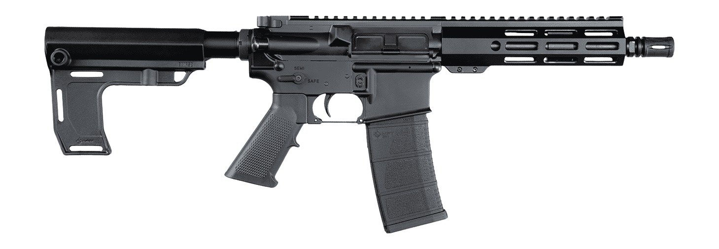 Andro Corp Industries 5568CBMPS ACI-15 CQB 5.56 NATO 30+1 8″ Black Nitride Threaded Barrel, Black Anodized Aluminum Receiver w/Picatinny Rail, M-LOK Handguard, Black Polymer SBA3 Pistol Brace, A2 Grip Andro Corp Industries 5568CBMPS ACI-15 CQB 5.56 NATO 30+1 8″ Black Nitride Threaded Barrel, Black Anodized Aluminum Receiver w/Picatinny Rail, M-LOK Handguard, Black Polymer SBA3 Pistol Brace, A2 Grip