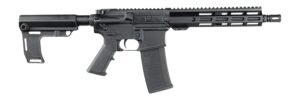 Andro Corp Industries 30010HBMPS ACI-15 Halo 300 Blackout 30+1 10″ Black Nitride Threaded Barrel, Black Anodized Aluminum Receiver w/Picatinny Rail, M-LOK Handguard, Black Polymer SBA3 Pistol Brace, A
