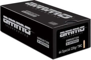 Ammo Inc 44 Special Ammunition AI44S220TMC-A50 220 Grain Total Metal Case 50 Rounds
