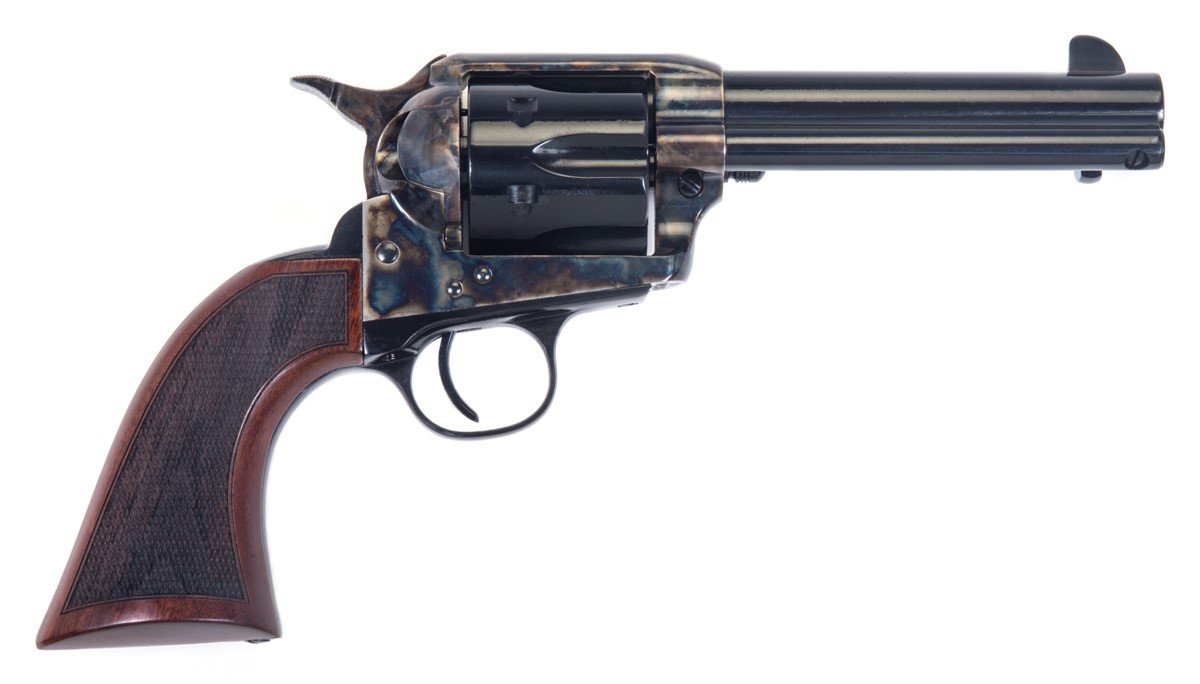 TAYLOR’S & COMPANY GUNFIGHTER 357MAG BL/WD 4.75″ TAYLOR’S & COMPANY GUNFIGHTER 357MAG BL/WD 4.75″
