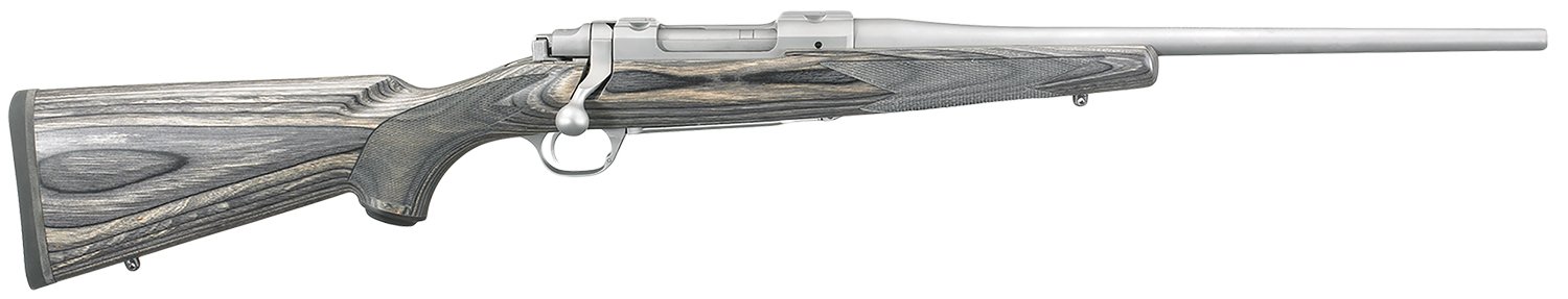 Ruger 17111 Hawkeye Compact Compact 7mm-08 Rem 4+1 16.50″ Matte Stainless Steel Barrel, Integral Scope Mounts Stainless Steel Receiver, Black Fixed Laminate Stock Ruger 17111 Hawkeye Compact Compact 7mm-08 Rem 4+1 16.50″ Matte Stainless Steel Barrel, Integral Scope Mounts Stainless Steel Receiver, Black Fixed Laminate Stock