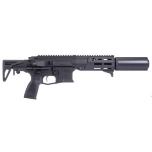 MAXIM PDX-SD- SUPPRESSED SBR 5.56 NATO 5.5IN BARREL 20RD BLACK-MD-SCW STOCK-ALG TRIGGER-SDX TWO PIECE HANDGUARD-PDX-SD 5.56 SUPPRESSOR MXM-49704