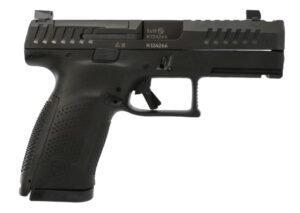 CZ P-10C 9MM 4IN BARREL 10RD BLACK FINISH PORTED OPTICS-READY BARREL AND SLIDE BLACK POLYMER FRAME NITRIDE SLIDE FIXED SIGHTS 3 BACKSTRAPS REVERSIBLE MAG CATCH 01578