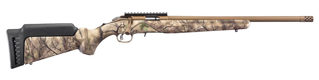 RUG AM RFL RF 17HMR 9RD CAMO