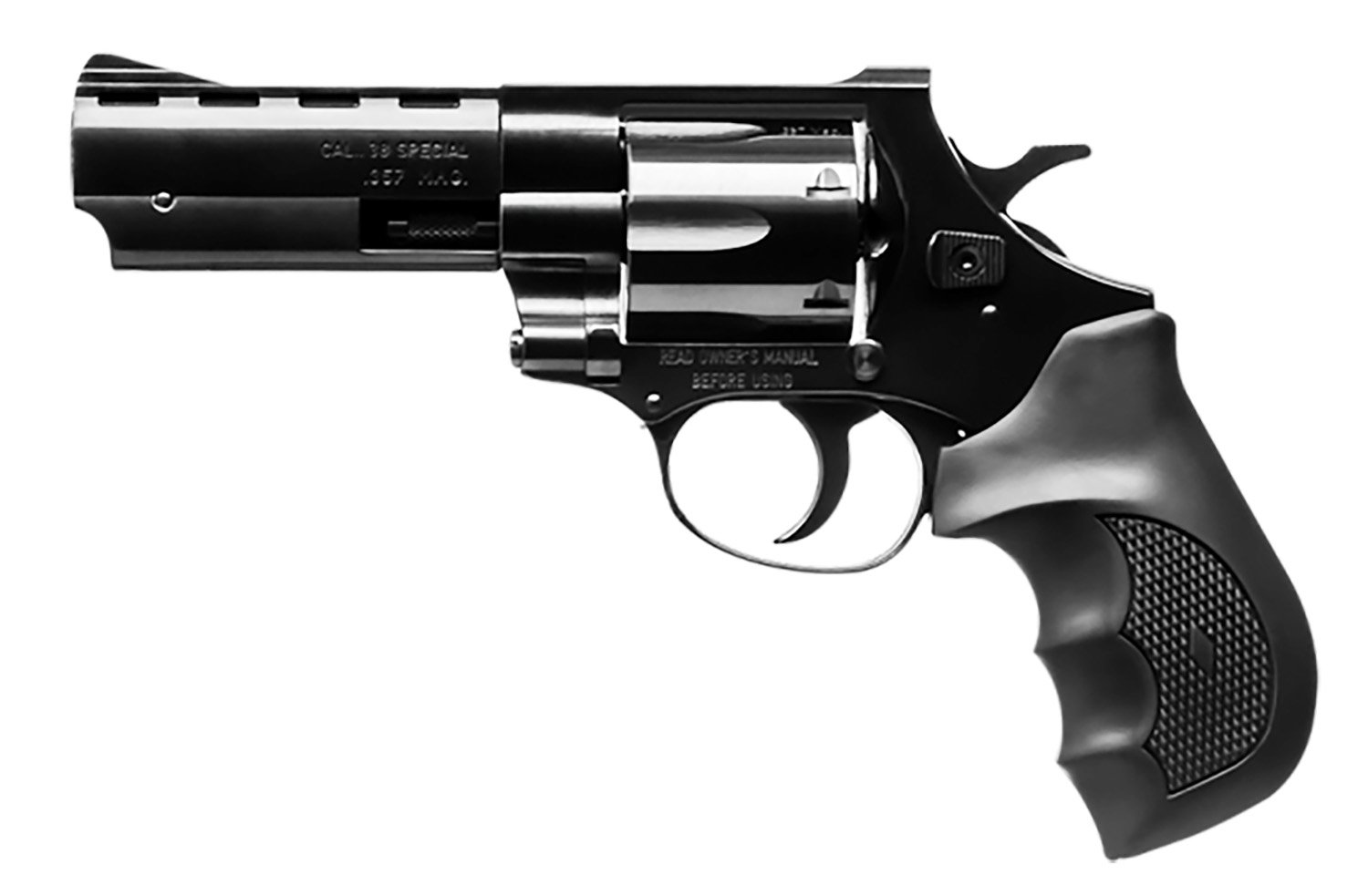 Weihrauch Guns 770123 Windicator 38 Special 6rd 4″ Blued Steel Barrel & Cylinder, Compact Blued Steel Frame w/Exposed Hammer, Ramp Front/Fixed Rear Sights, Finger Grooved Black Rubber Grip Weihrauch Guns 770123 Windicator 38 Special 6rd 4″ Blued Steel Barrel & Cylinder, Compact Blued Steel Frame w/Exposed Hammer, Ramp Front/Fixed Rear Sights, Finger Grooved Black Rubber Grip