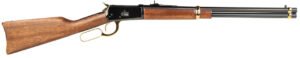 Rossi USA R92 Lever Action 920442013-GLD .44 Rem Mag 10+1 20″ Black/Hardwood/Gold Accents