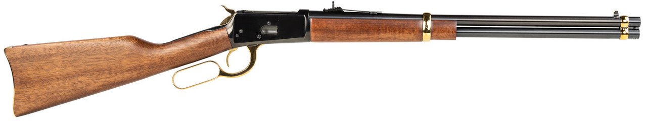 Rossi USA R92 Lever Action 920442013-GLD .44 Rem Mag 10+1 20″ Black/Hardwood/Gold Accents Rossi USA R92 Lever Action 920442013-GLD .44 Rem Mag 10+1 20″ Black/Hardwood/Gold Accents