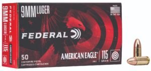 FDR 9MM 115GR AE FMJ TRAY 50RD