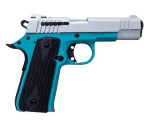 Citadel CIT380TEAL 1911-A1 Baby Citadel .380 ACP 3.75″ 7+1 Aztec Teal/Stainless