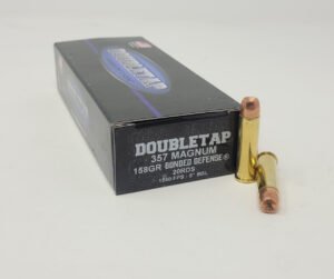 DoubleTap 357 Mag Ammunition 357M158BD20 158 Grain Bonded Defense Jacketed Hollow Point 20 Rounds