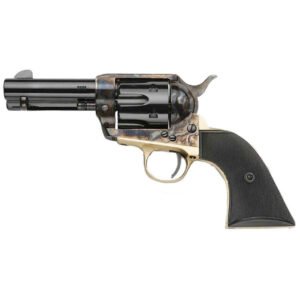 Pietta HF9CHBR312NMBP GWII Gunfighter 9mm 6 Rounds 3.5″ Case Hardened/Brass/Polymer Grips