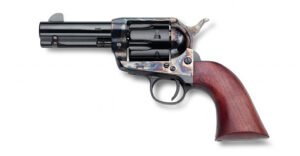 Pietta HF9CHS312NM GWII Posse 9mm 6 Rounds 3.5″ Case Hardened/Blued/Wood