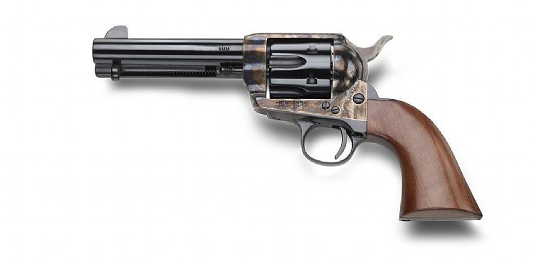 Pietta HF9CHS434NM GWII Californian 9mm 6 Rounds 4.75″ Case Hardened/Blued/Wood Pietta HF9CHS434NM GWII Californian 9mm 6 Rounds 4.75″ Case Hardened/Blued/Wood