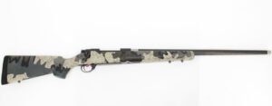 Howa M1500 HSCF65PRCVIA HS Precision Bolt Action Rifle 6.5 PRC 24″ Heavy Carbon Fiber Threaded Barrel 5+1 Carbon Fiber Stock Kuiu Vias 2.0