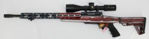 Howa HCRA70804USA Mini APC Bolt Action Rifle Package 6mm ARC 20″ 10+1 USA Flag Finish