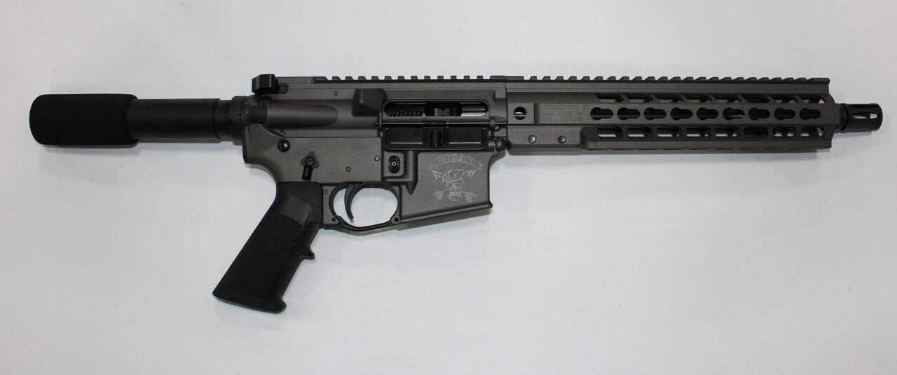 Brigade Manufacturing 5.56 Forged 10.5" 30+1 Tungsten Gray