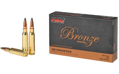 PMC BRNZ 308WIN 150GR SP 20/200 PMC BRNZ 308WIN 150GR SP 20/200