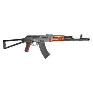 Riley Defense RAK201SF AK74 Classical Teak Wood 16.25″ 5.45x39mm 30+1 Wood/Black w/ Side Folding Triangular Stock