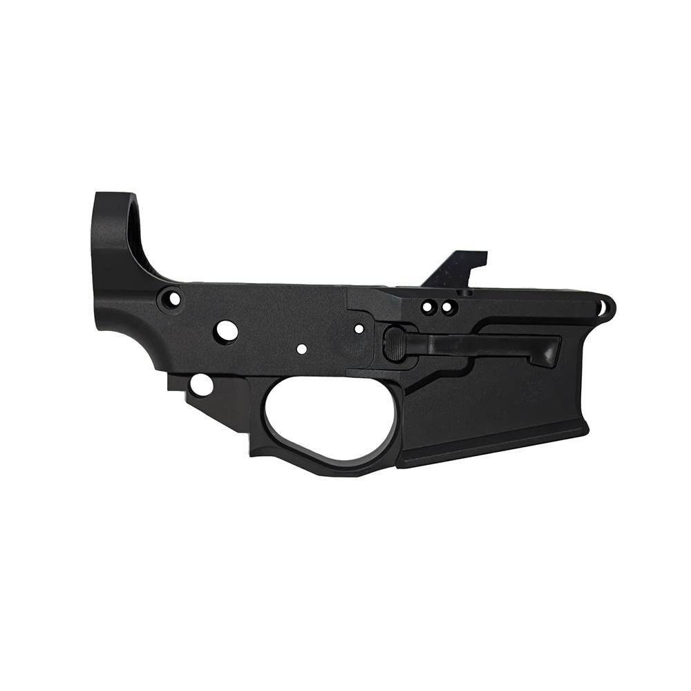 Combat Armory Billet AR-9 Lower Receiver Stripped with Mag Release and Ejector Black Combat Armory Billet AR-9 Lower Receiver Stripped with Mag Release and Ejector Black