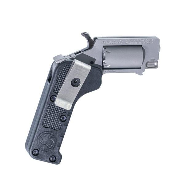 Switch Gun Combo Stainless Steel with Belt Clip Handgun .22 LR/.22 WMR 5rd Capacity .75″ Barrel Polymer Grip Belt Clip Switch Gun Combo Stainless Steel with Belt Clip Handgun .22 LR/.22 WMR 5rd Capacity .75″ Barrel Polymer Grip Belt Clip