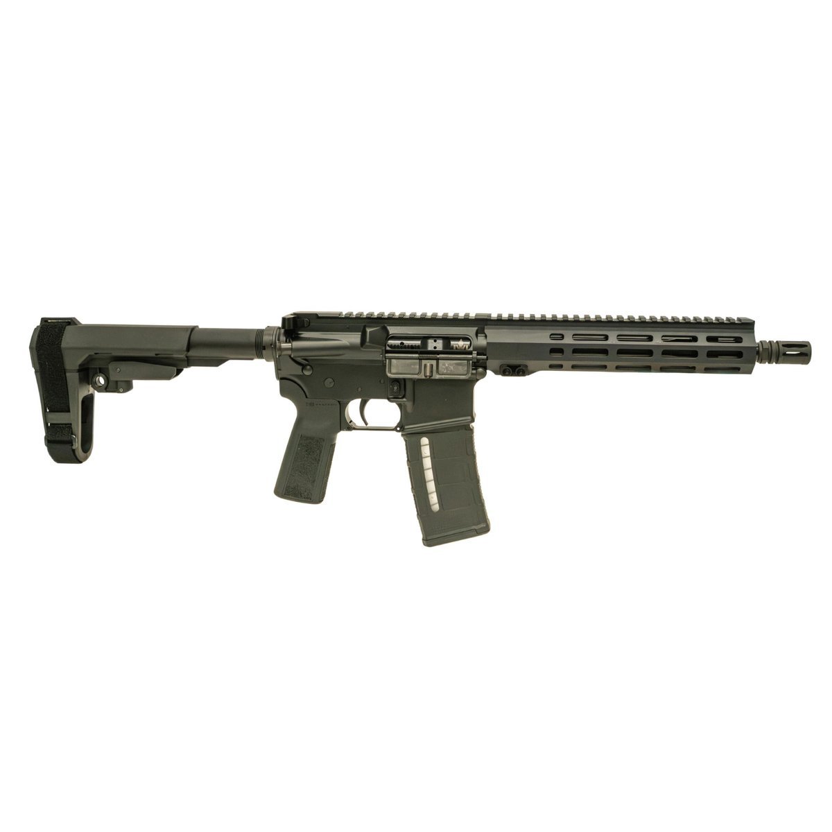 IWI ZION Z-15 Pistol 5.56mm 30rd Magazine(1) 10.5″ Threaded Barrel 9.5″ MLOK Handguard SBA3 Brace IWI ZION Z-15 Pistol 5.56mm 30rd Magazine(1) 10.5″ Threaded Barrel 9.5″ MLOK Handguard SBA3 Brace