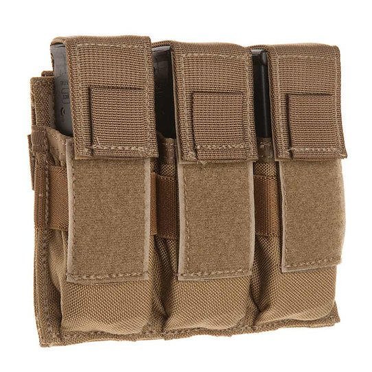 TacShield Triple Universal Pistol Magazine Pouch Coyote TacShield Triple Universal Pistol Magazine Pouch Coyote