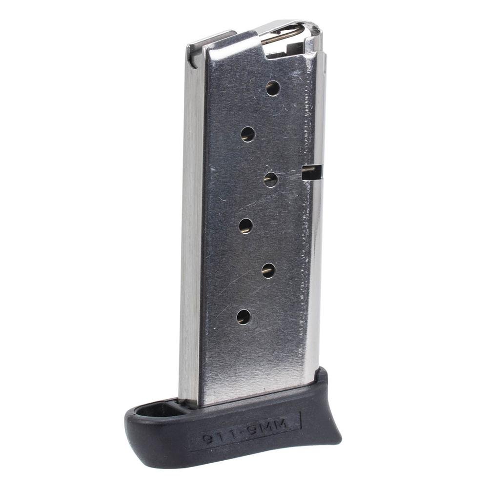 Check-Mate Sig 938 Handgun Magazine Stainless Steel 9mm Luger 7/rd Check-Mate Sig 938 Handgun Magazine Stainless Steel 9mm Luger 7/rd