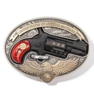 NAA America’s 250th Anniversary Belt Buckle Gun .22 LR 5rd Capacity 1-1/8” Barrel