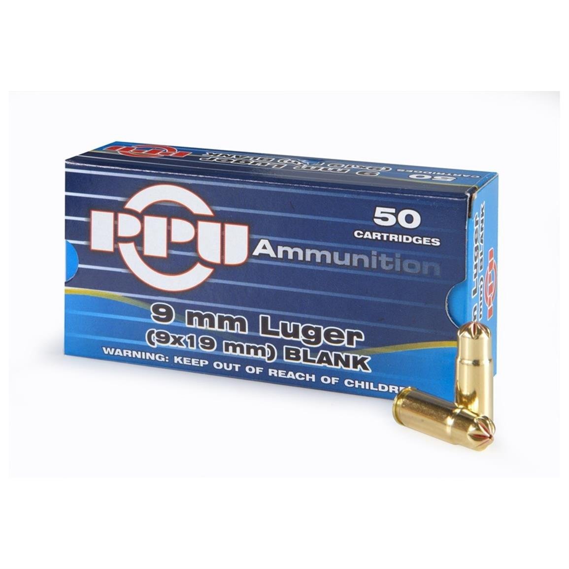 PPU Blanks 9mm Luger 50/ct PPU Blanks 9mm Luger 50/ct