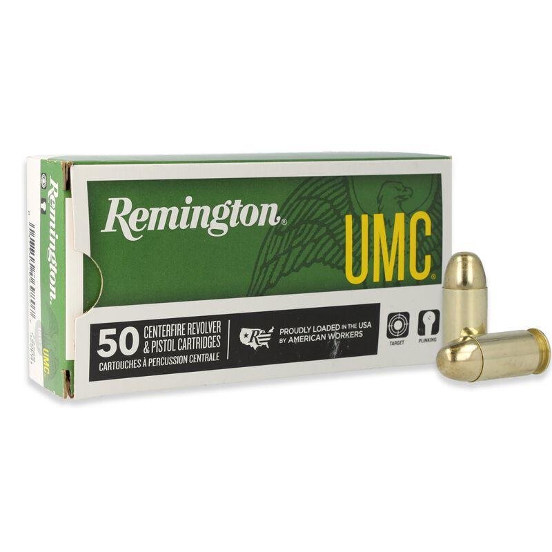 Remington UMC Handgun Ammunition .45 ACP 230 gr FMJ 835 fps 50/ct Remington UMC Handgun Ammunition .45 ACP 230 gr FMJ 835 fps 50/ct