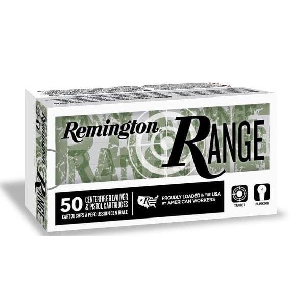 Remington Range Handgun Ammunition .45 Auto 230gr FMJ 830 fps 50/ct Remington Range Handgun Ammunition .45 Auto 230gr FMJ 830 fps 50/ct