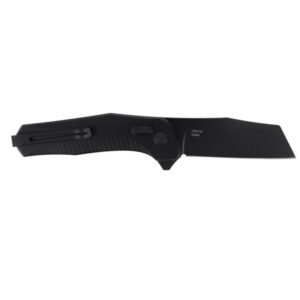 SOG Knives Diverge XR Folding Knife 3″ Sheepsfoot Blade Black Blister Pack