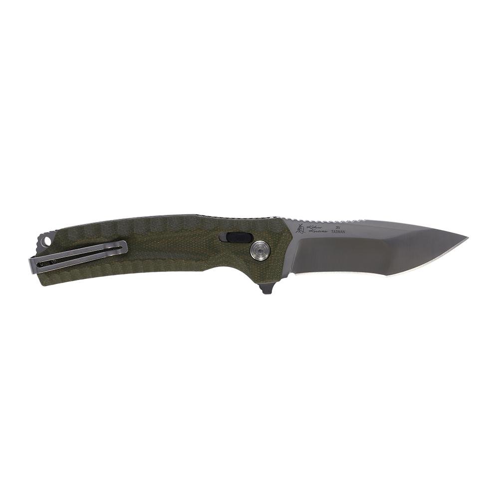 SOG Knives Hidaka XR Folding Knife 4" Modified Tanto Blade Olive Box