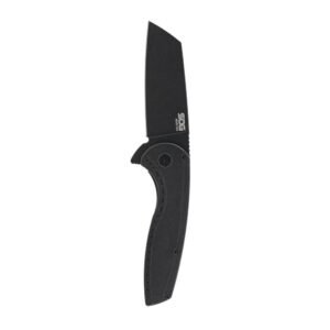 SOG Knives Aegis FLK 2.0 Folding Knife 3-1/4″ Wharncliffe Blade Black Blister