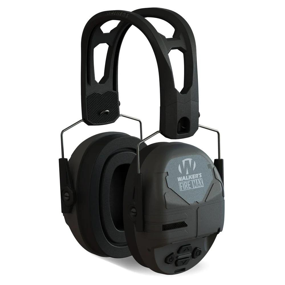 Walker’s FireMax Electronic Ear Muffs 23dB Black Walker’s FireMax Electronic Ear Muffs 23dB Black