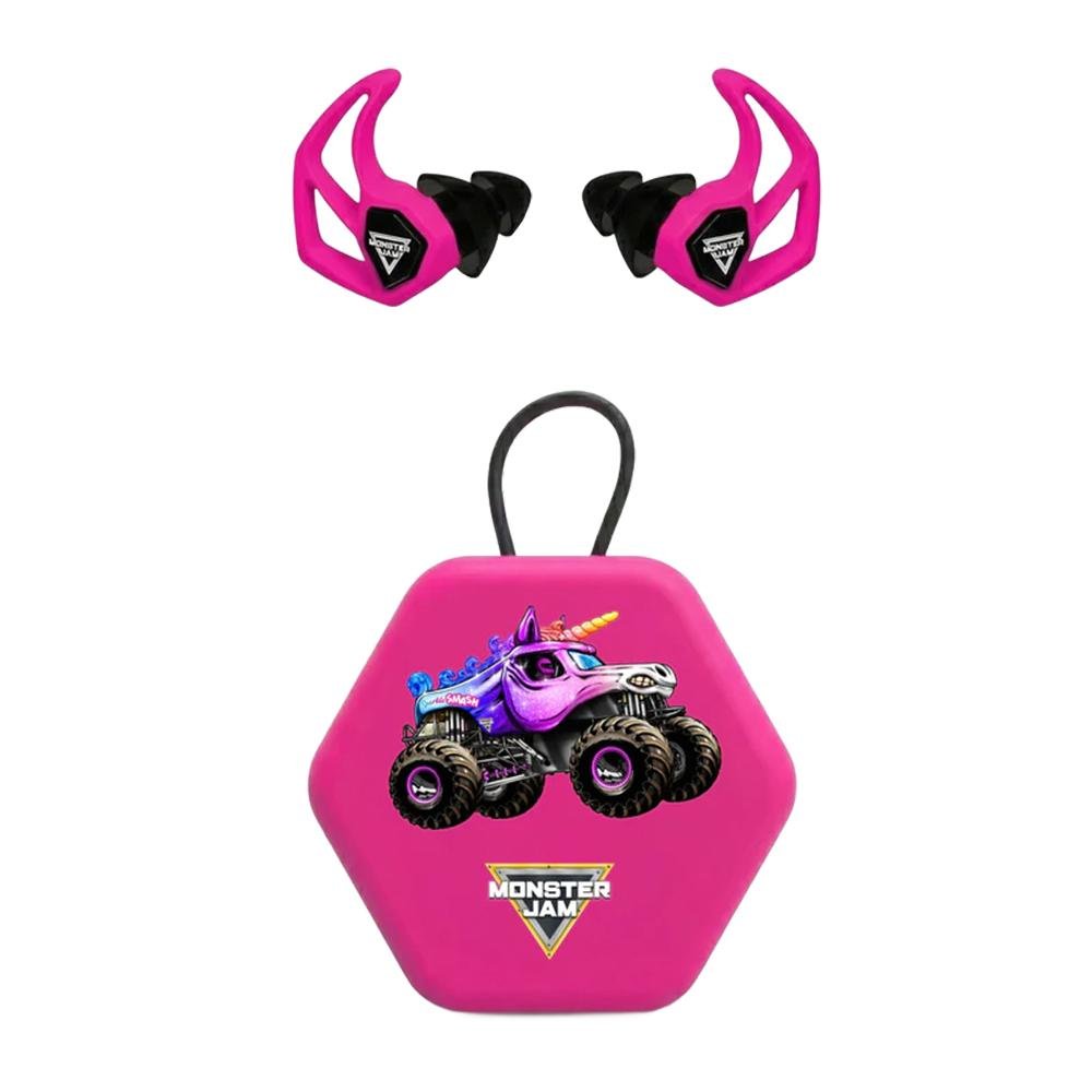 Axil Monster Jam X30i Ear Plugs 15dB or 19dB Sparkle Smash Pink Axil Monster Jam X30i Ear Plugs 15dB or 19dB Sparkle Smash Pink
