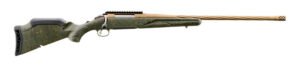 RUGER AMERICAN G2 PRED RFL 270 WIN 22″ T.B. SPIRAL BBL, GRN SPLTR,BRNT BRNZ 4RD
