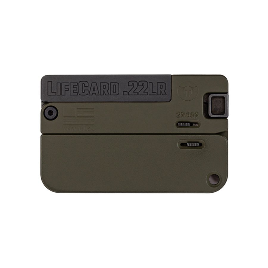 TRAILBLAZER FIREARMS LIFECARD POLY 22LR BLACK/ODG # TRAILBLAZER FIREARMS LIFECARD POLY 22LR BLACK/ODG #