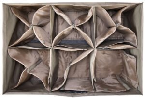 Higdon Outdoors 37124 X-Slot Decoy Bag Universal Tan 600D Polyester 36″L x 24″W x 16″H Holds up to 24 Decoys